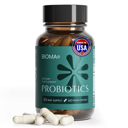 BIOMA Probiotics - Digestive Health Probiotic - Gut Support for Men & Women